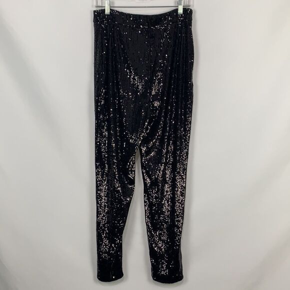 Express black sequin pants - Picture 8 of 12